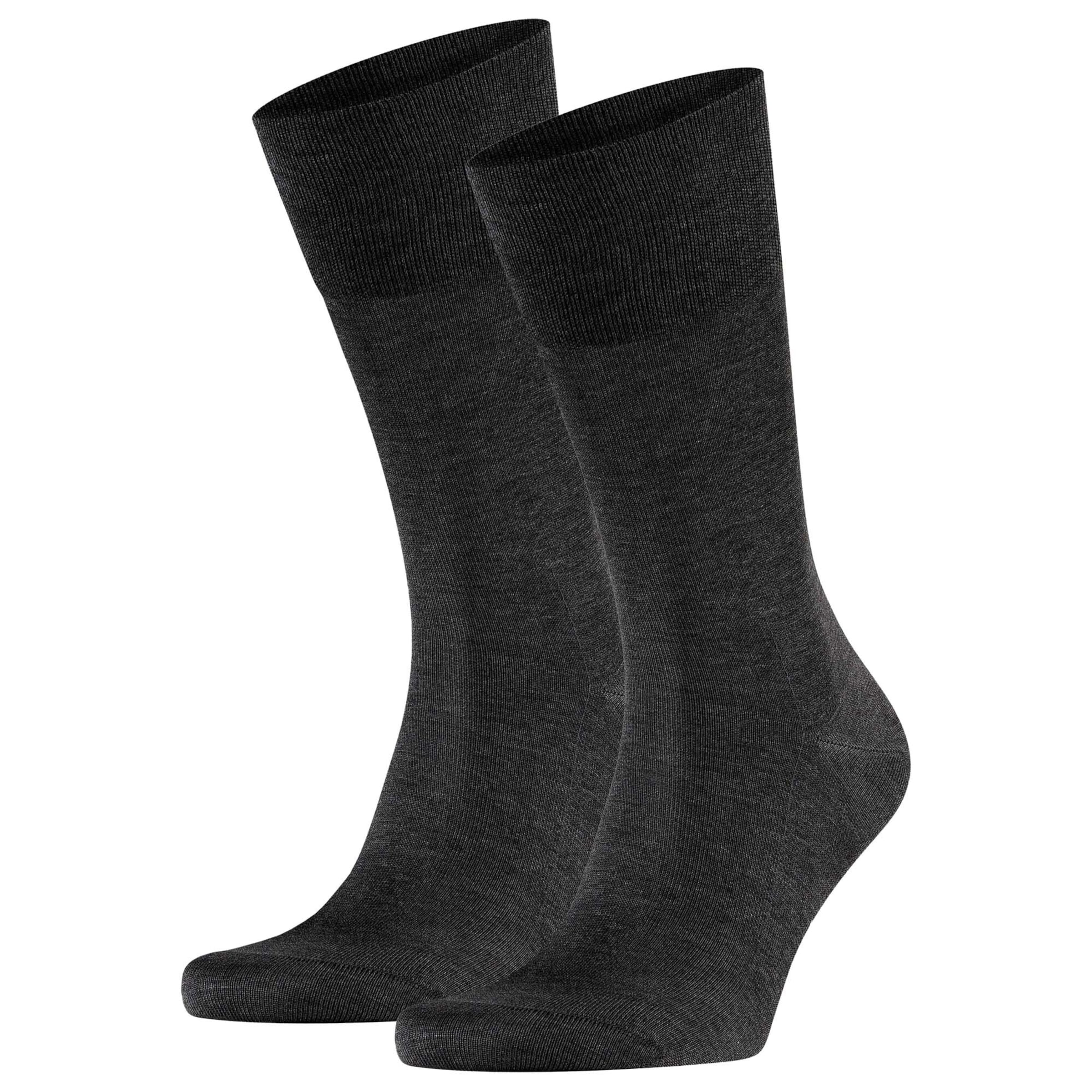 Chaussettes FALKE en noir : devant