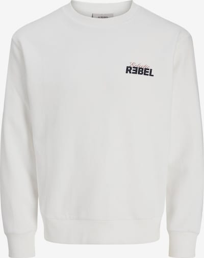 JJ Rebel Sweater majica 'JREBJIM' u crna / bijela, Pregled proizvoda