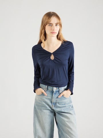 T-shirt MORE & MORE en bleu : devant