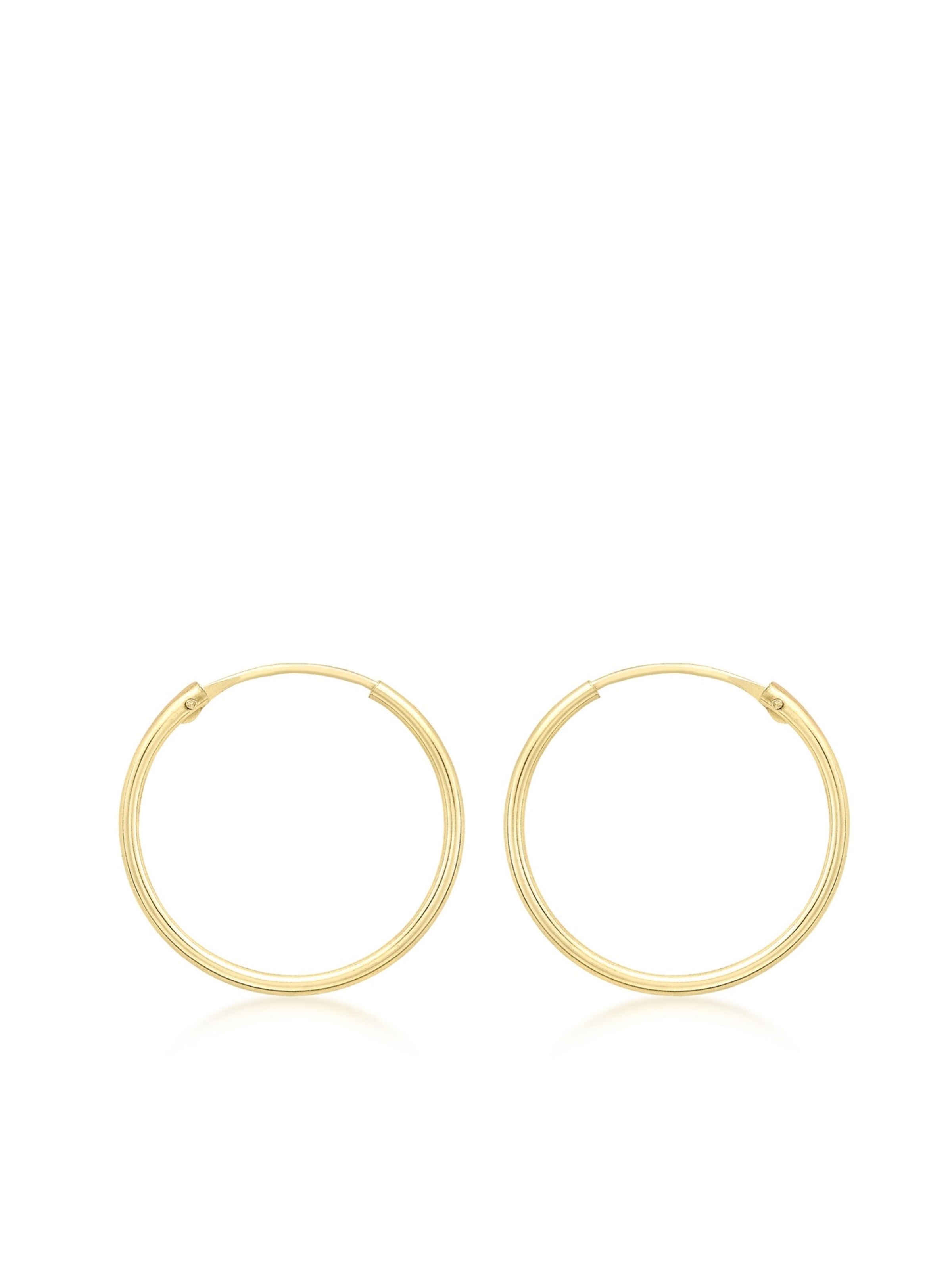 Lucardi Oorbellen in Goud: voorkant