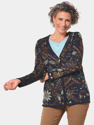 Goldner Knit Cardigan in Mixed colors: front