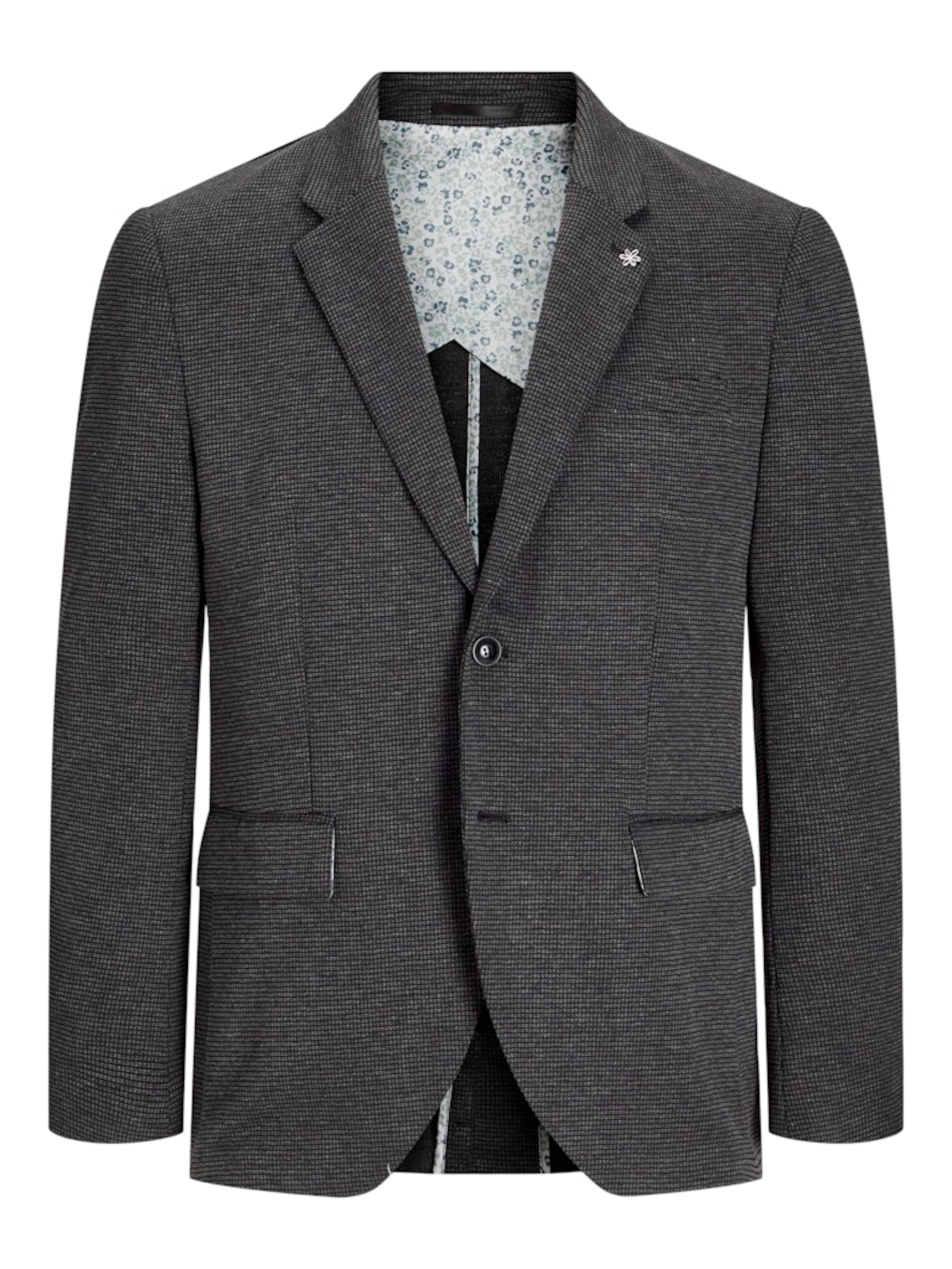 JACK & JONES Slim fit Ανδρικό σακάκι 'JPRBRISTOL' σε γκρι: μπροστά