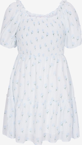 Robe MYMO en bleu : devant