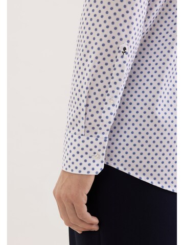 Coupe regular Chemise 'Classic Essentials' SEIDENSTICKER en bleu