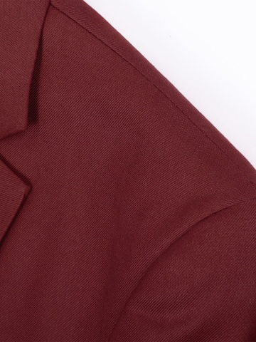 YOUTHUP Slim fit Suit Jacket 'Prägung' in Red