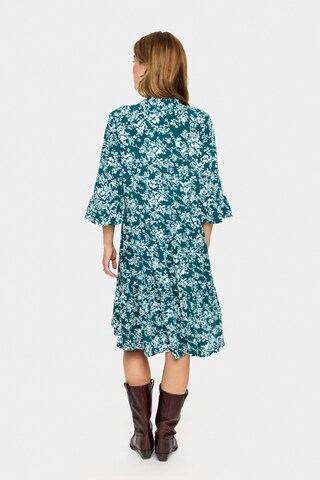 SAINT TROPEZ - Vestido em verde: frente