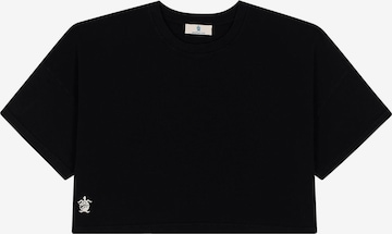 T-shirt 'Bloom' Pacifique Sud en noir : devant