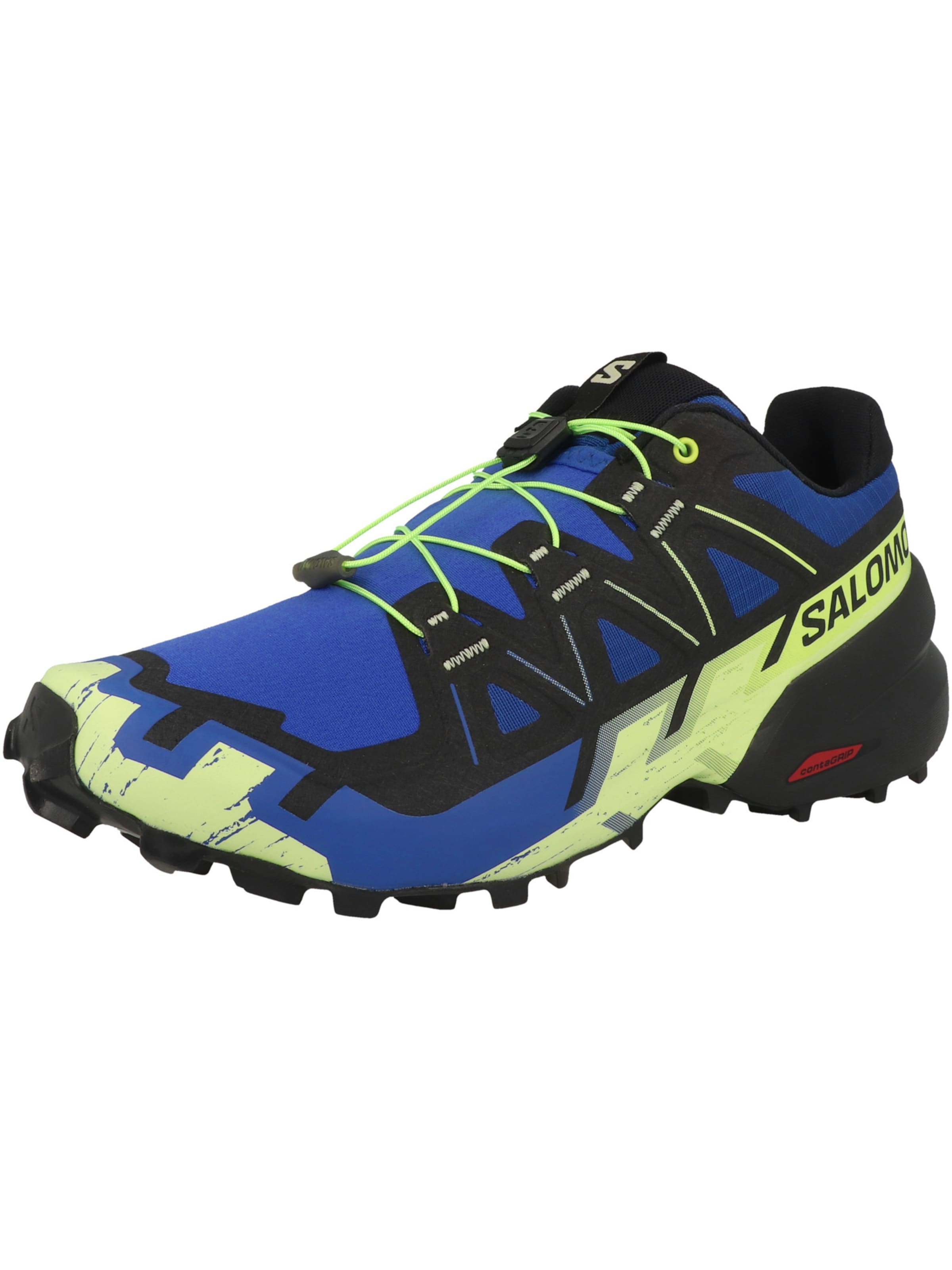 SALOMON Laufschuh 'Speedcross 6' in Blau: Vorderseite