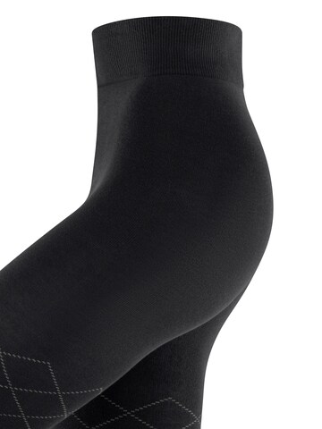 BURLINGTON Tights 'Argyle Affair' in Black