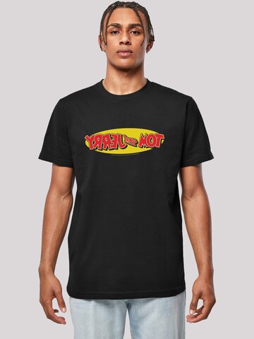 F4NT4STIC T-Shirt 'Tom And Jerry' in Schwarz: Vorderseite