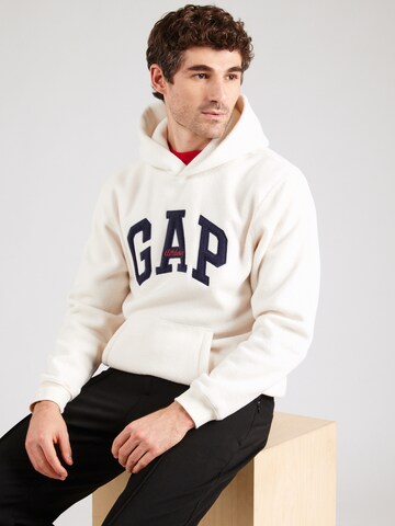GAP - Sudadera en blanco: frente