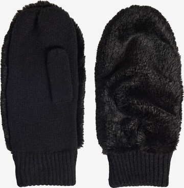 Bershka Mittens in Black: front