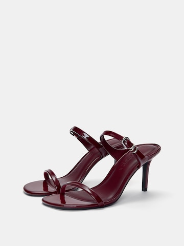 Mule Pull&Bear en marron
