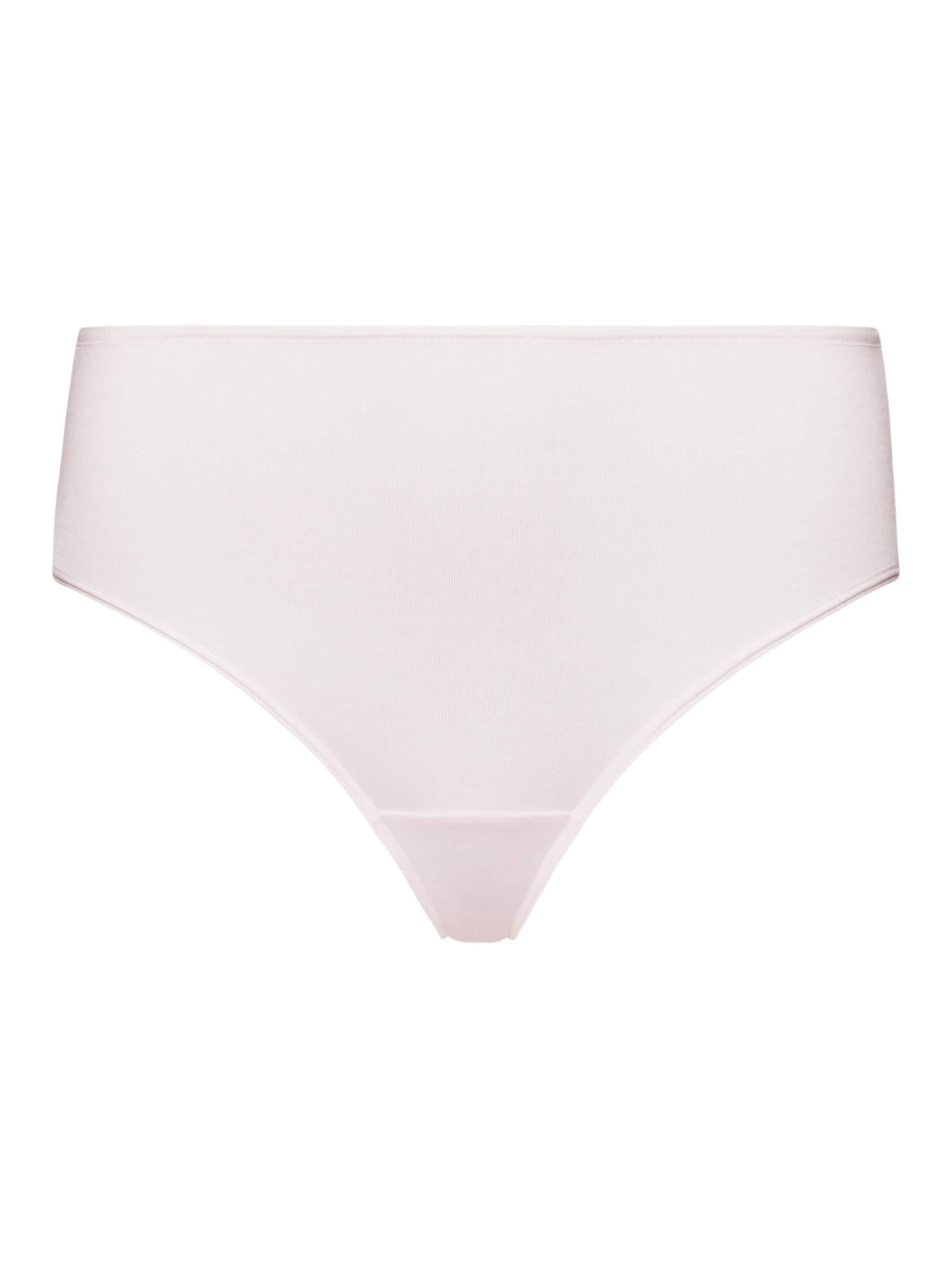 Hanro Midi Slip ' Moments ' in Beige: Vorderseite