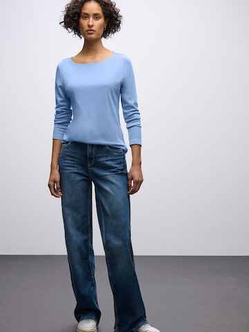 STREET ONE Shirt 'New Lanea' in Blau