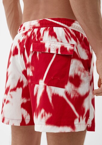 s.Oliver Swim Trunks in Red