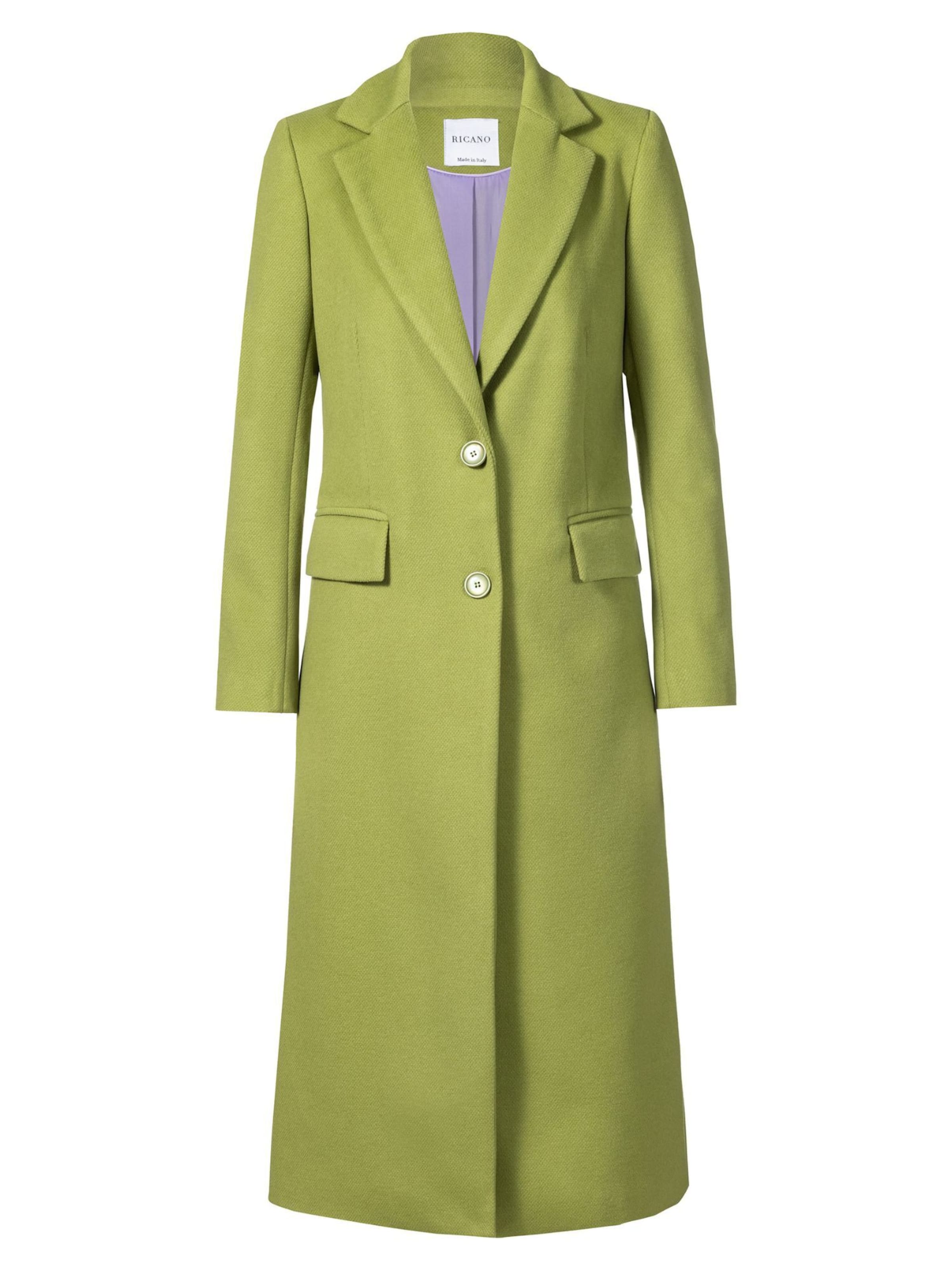 RICANO - Abrigo de entretiempo 'Ilaria' en verde: frente