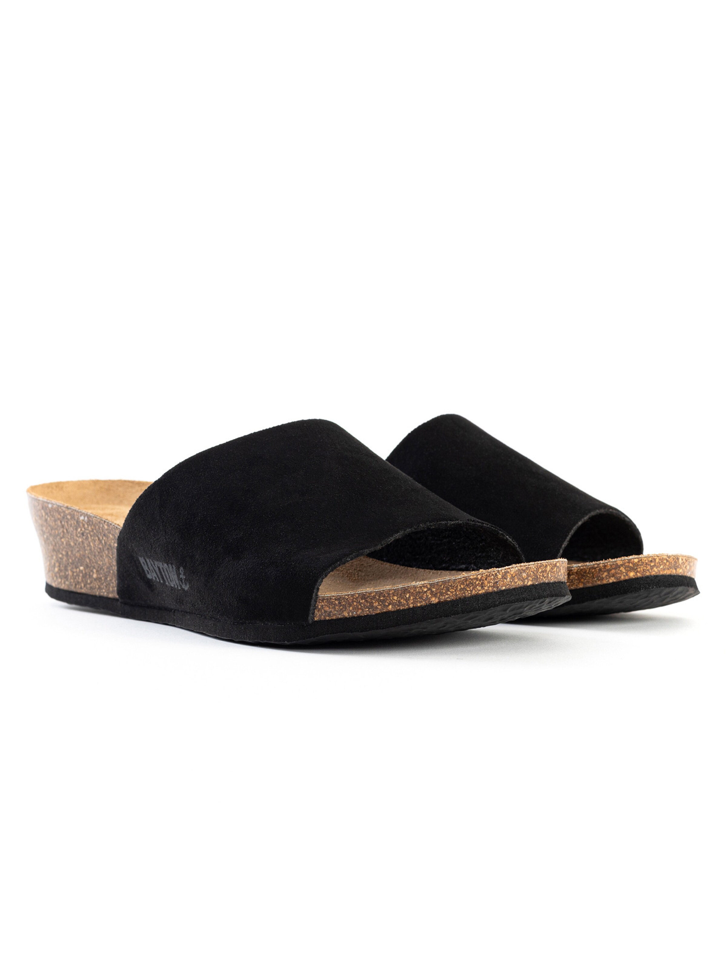 BaytonNatikače s potpeticom 'Ventura' - crna boja