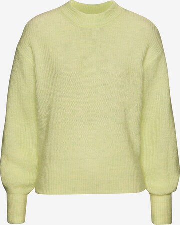 LASCANA Sweter w kolorze zielony: przód