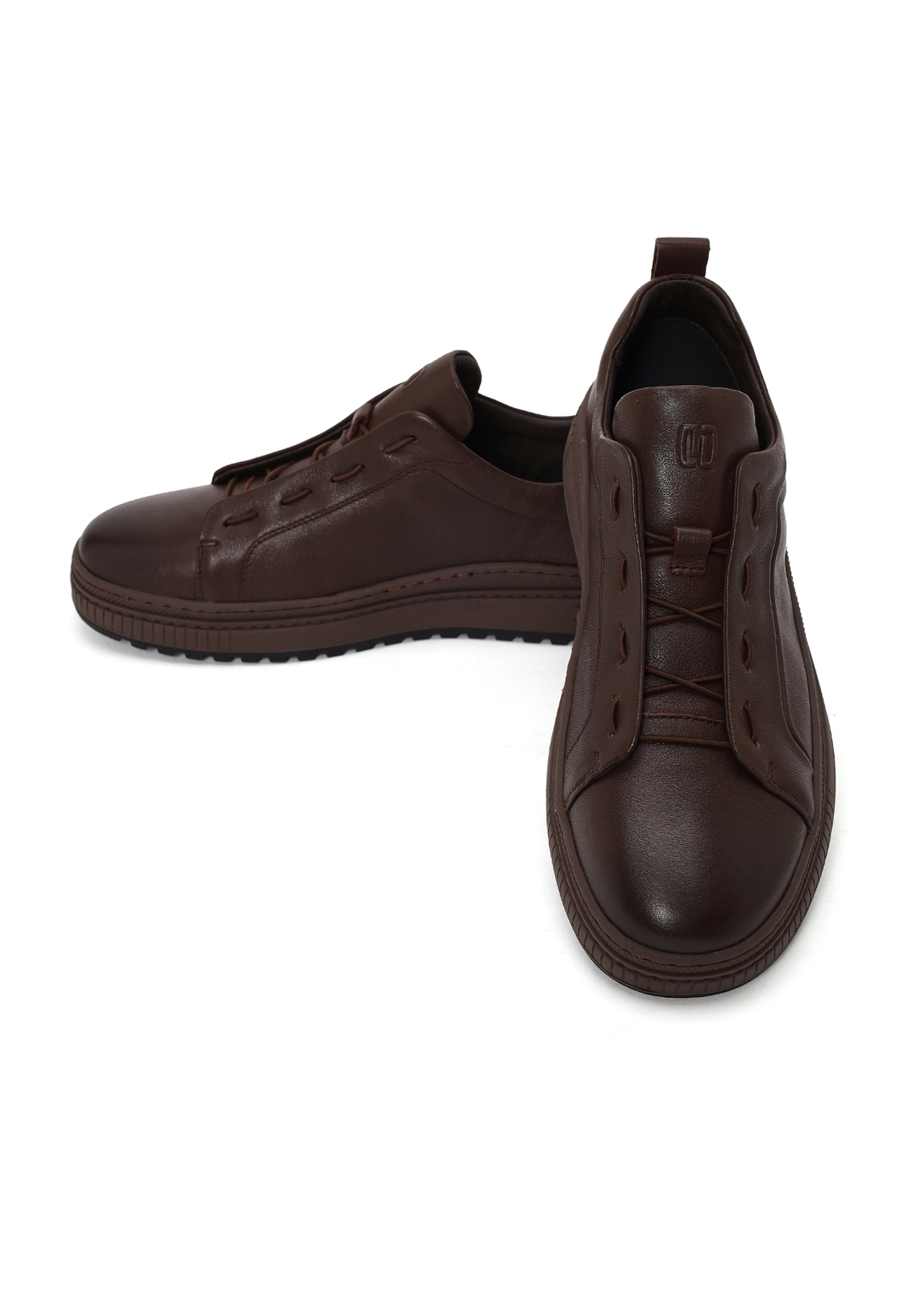 Derimod Slip on boty – hnědá
