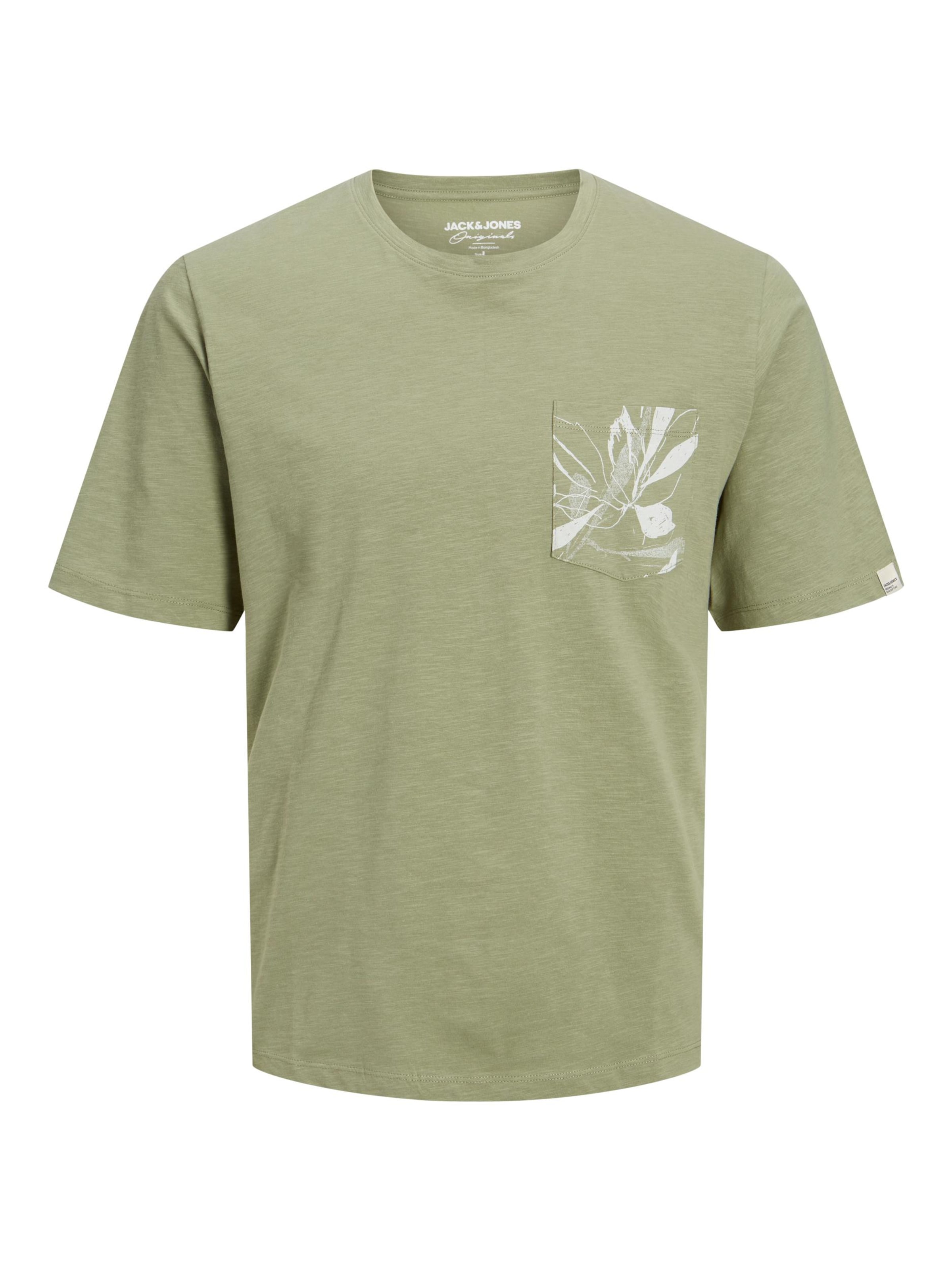 JACK & JONES Shirt 'JORCrayon' in Green: front