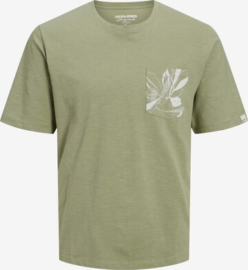 T-Shirt 'Crayon' JACK & JONES en vert : devant