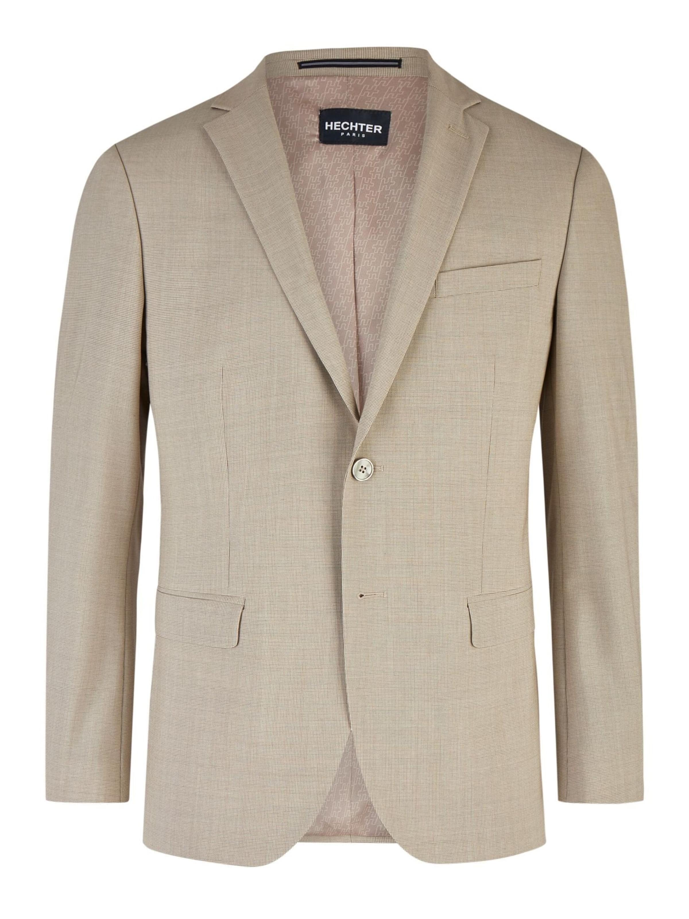 HECHTER PARIS Regular fit Blazer in Beige: front