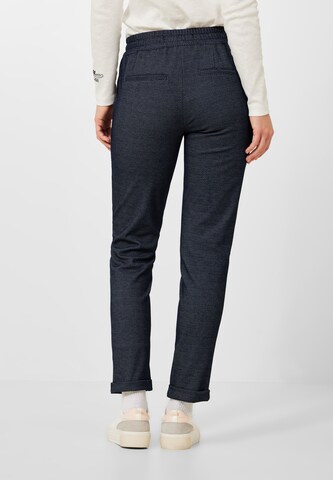 CECIL Slimfit Broek in Blauw