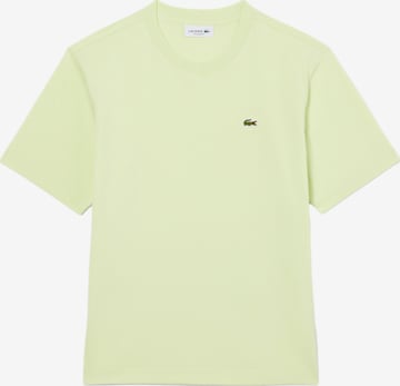 T-shirt LACOSTE en vert : devant