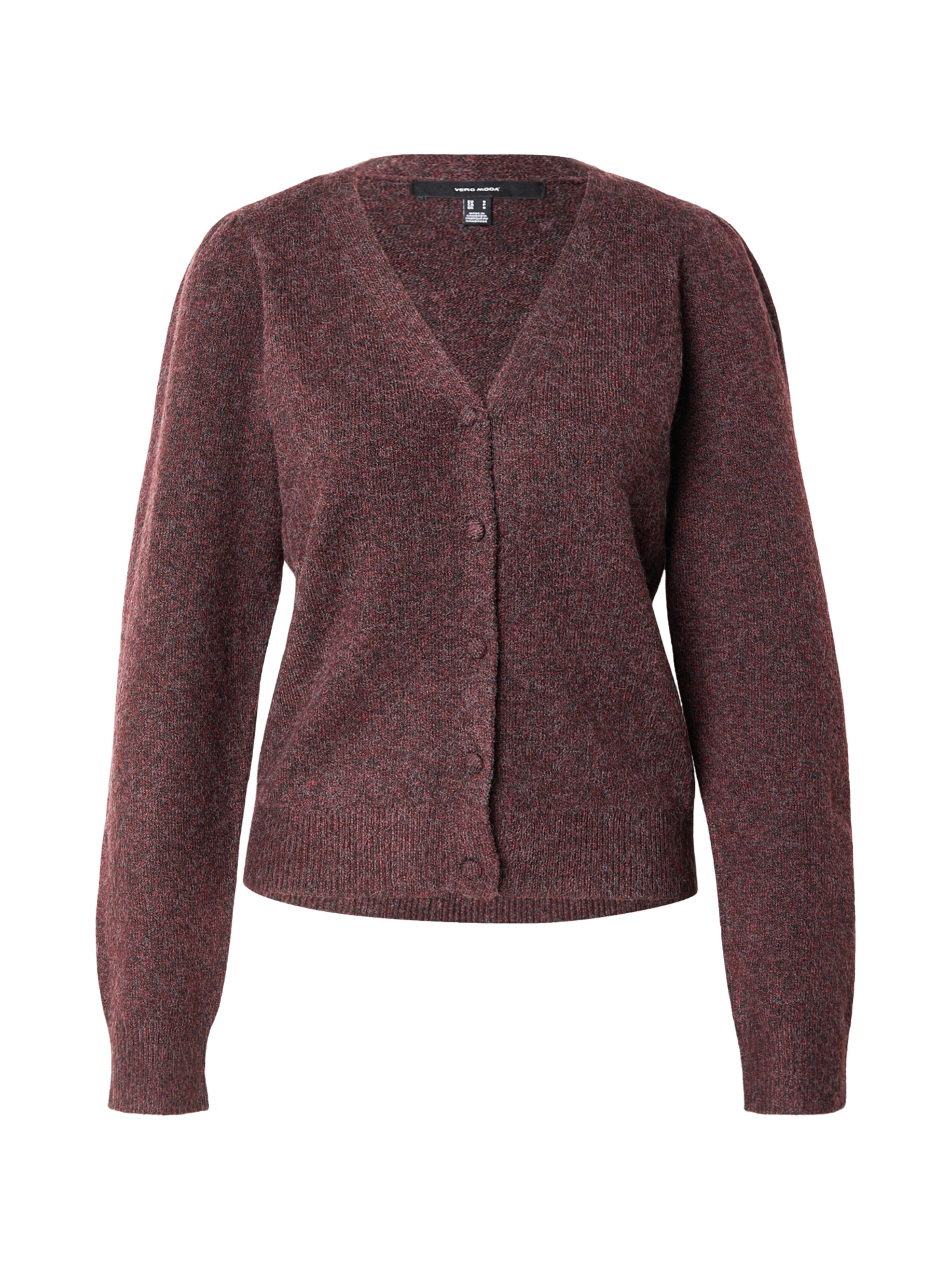 VERO MODA Strickjacke 'VMDOFFY' in Rot: Vorderseite