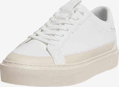 Pull&Bear Sneakers laag in de kleur Beige / Crème, Productweergave