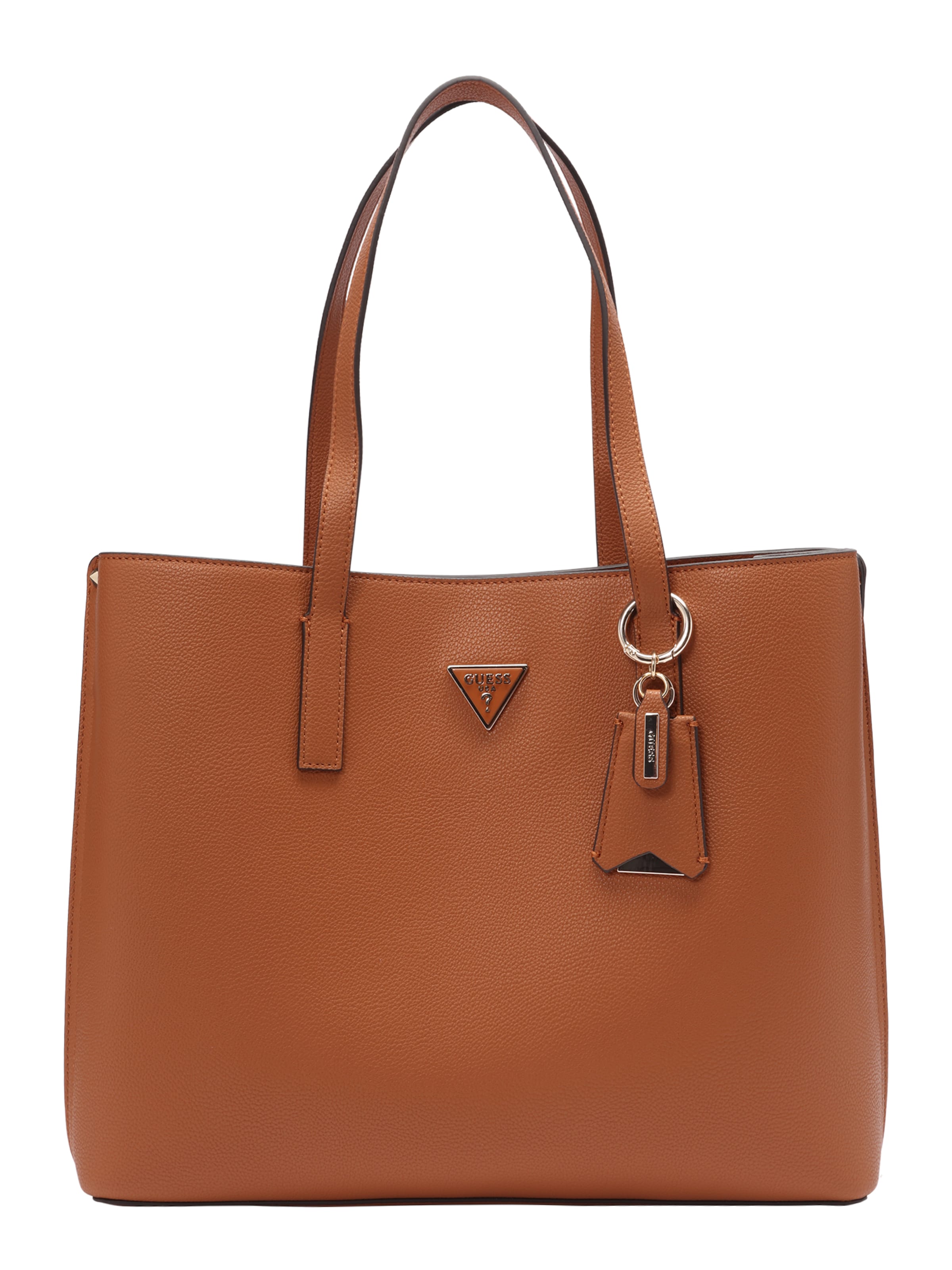 GUESS Shopper 'MERIDIAN II GIRLFRIEND TOTE' in Brown: front