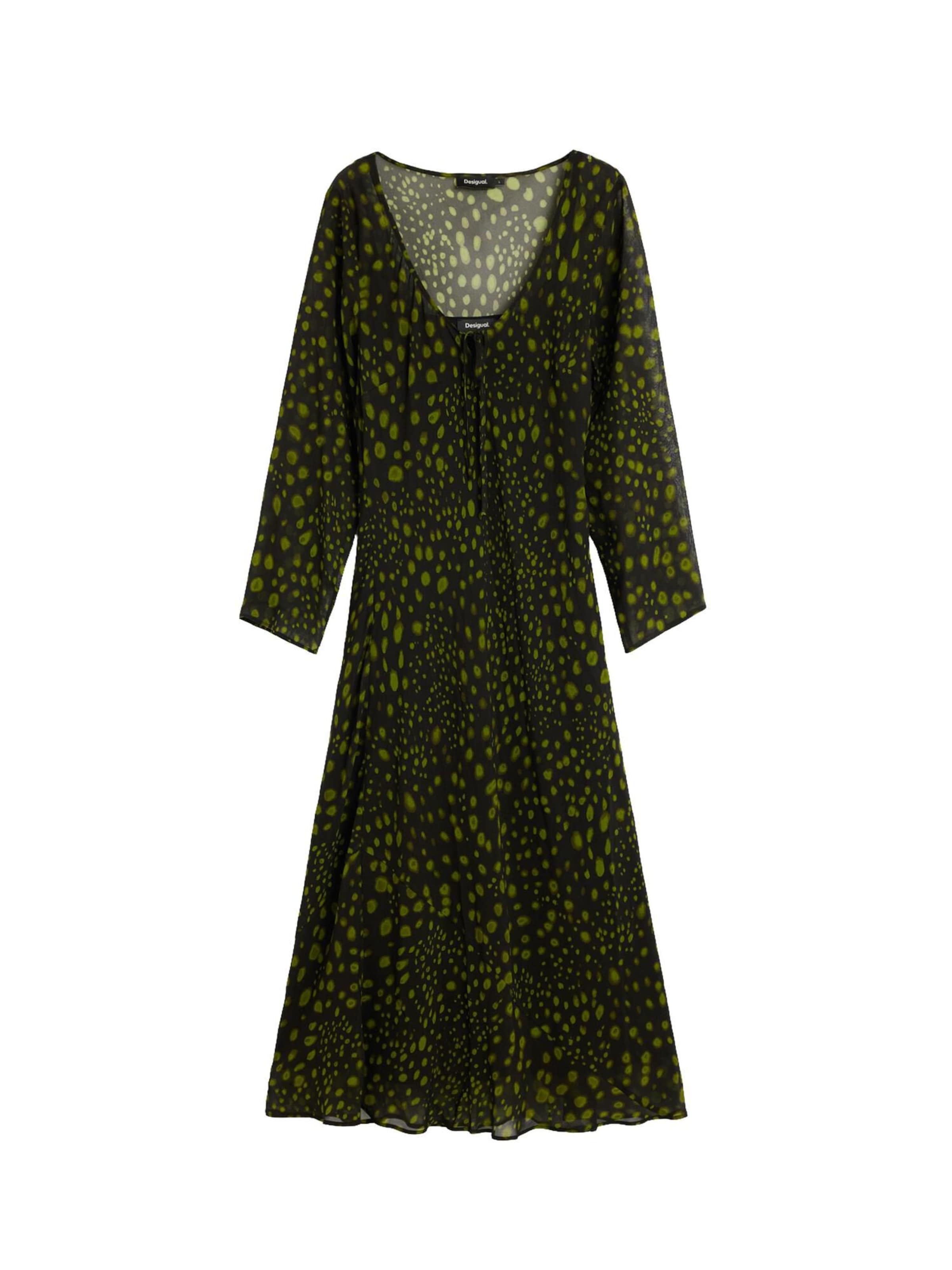 Rochie de la Desigual pe negru: față