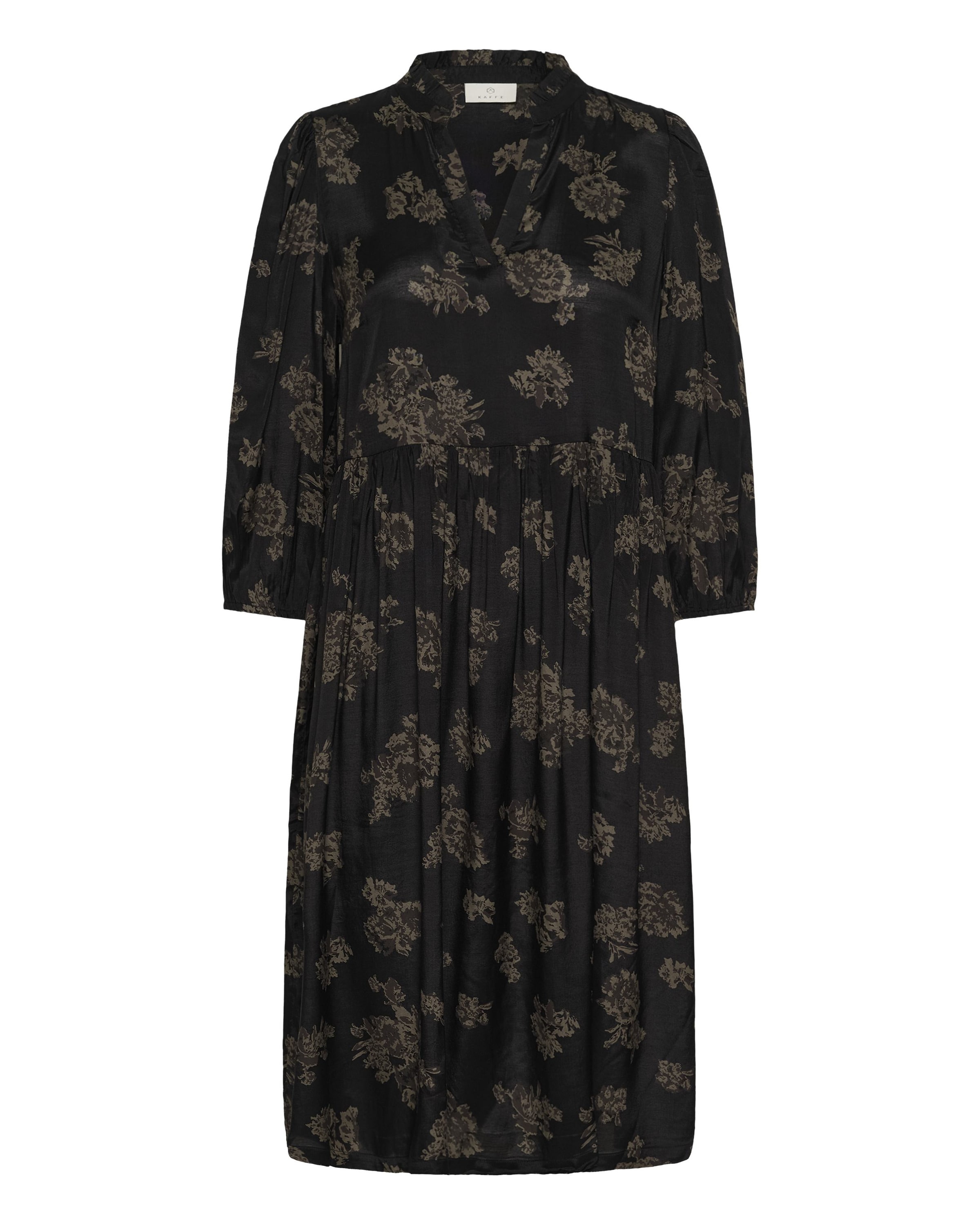 Kaffe Jurk 'KAEverly' in de kleur Zwart, Productweergave
