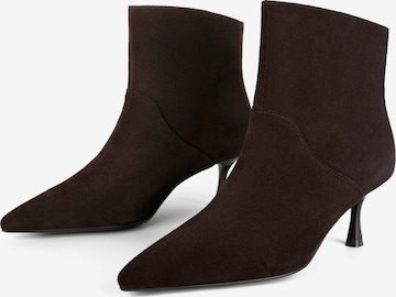 L37 HANDMADE SHOES Enkellaarsje 'SUPERLUMINAL' in Bruin: voorkant