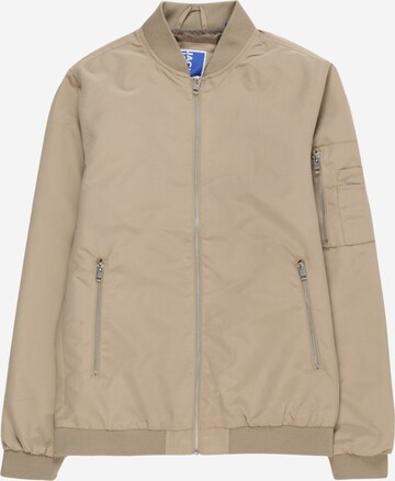 Jack & Jones Junior Tussenjas in Beige: voorkant