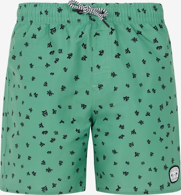 PROTEST Badeshorts 'PRTTyson JR' in Grün: Vorderseite
