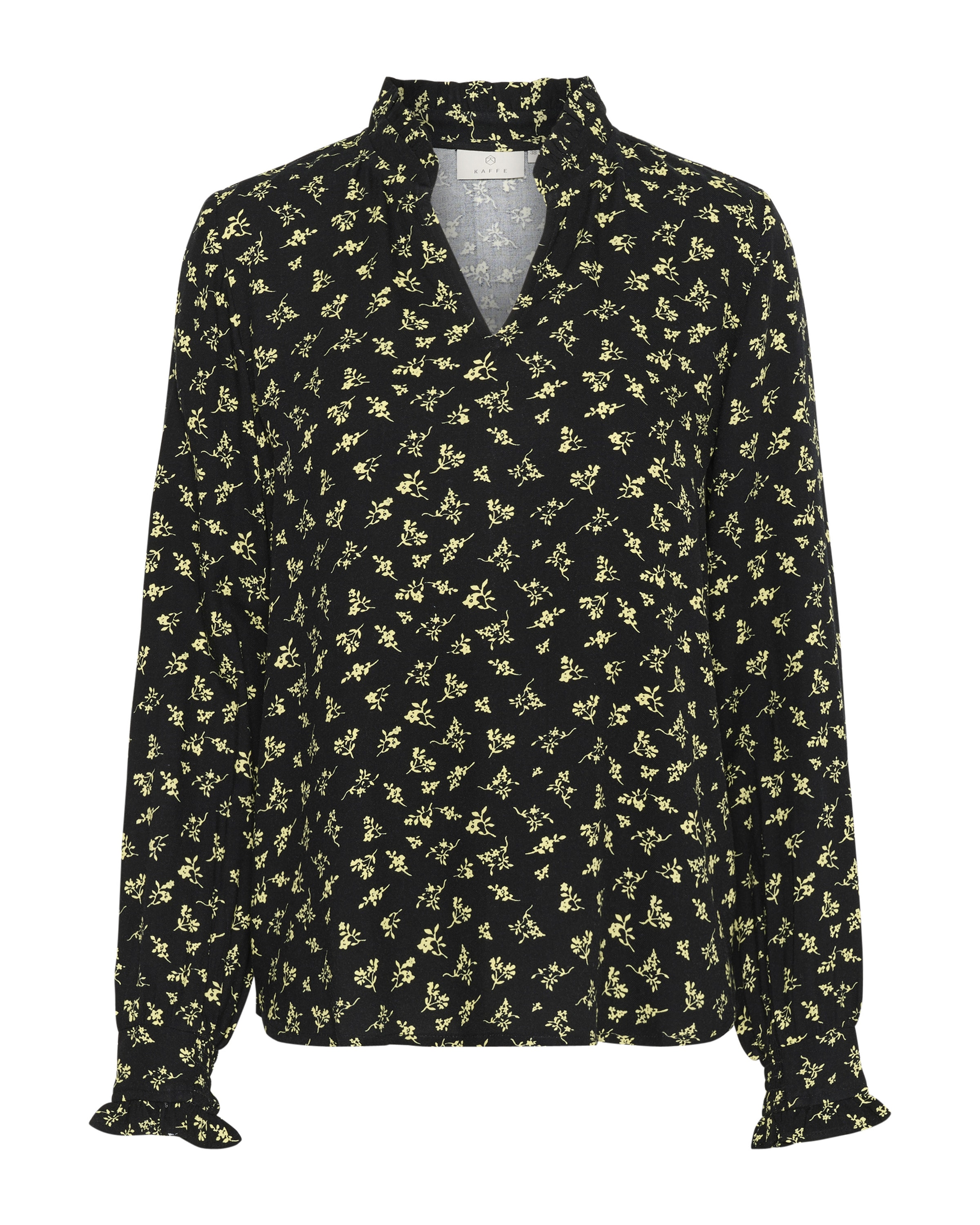Kaffe Blouse 'Emine' in Black: front