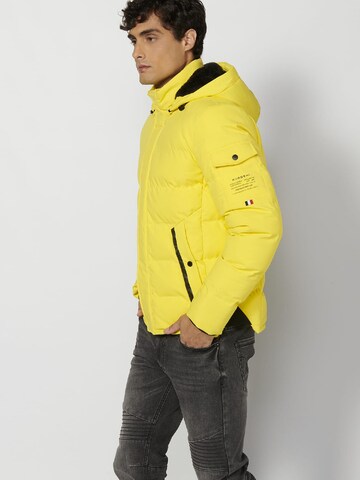 KOROSHI Winter jacket in Yellow