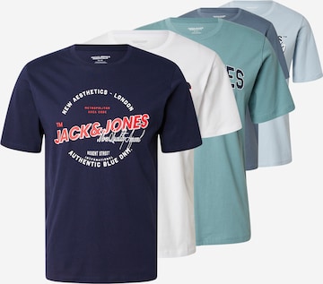 JACK & JONES Shirt in Blue: front