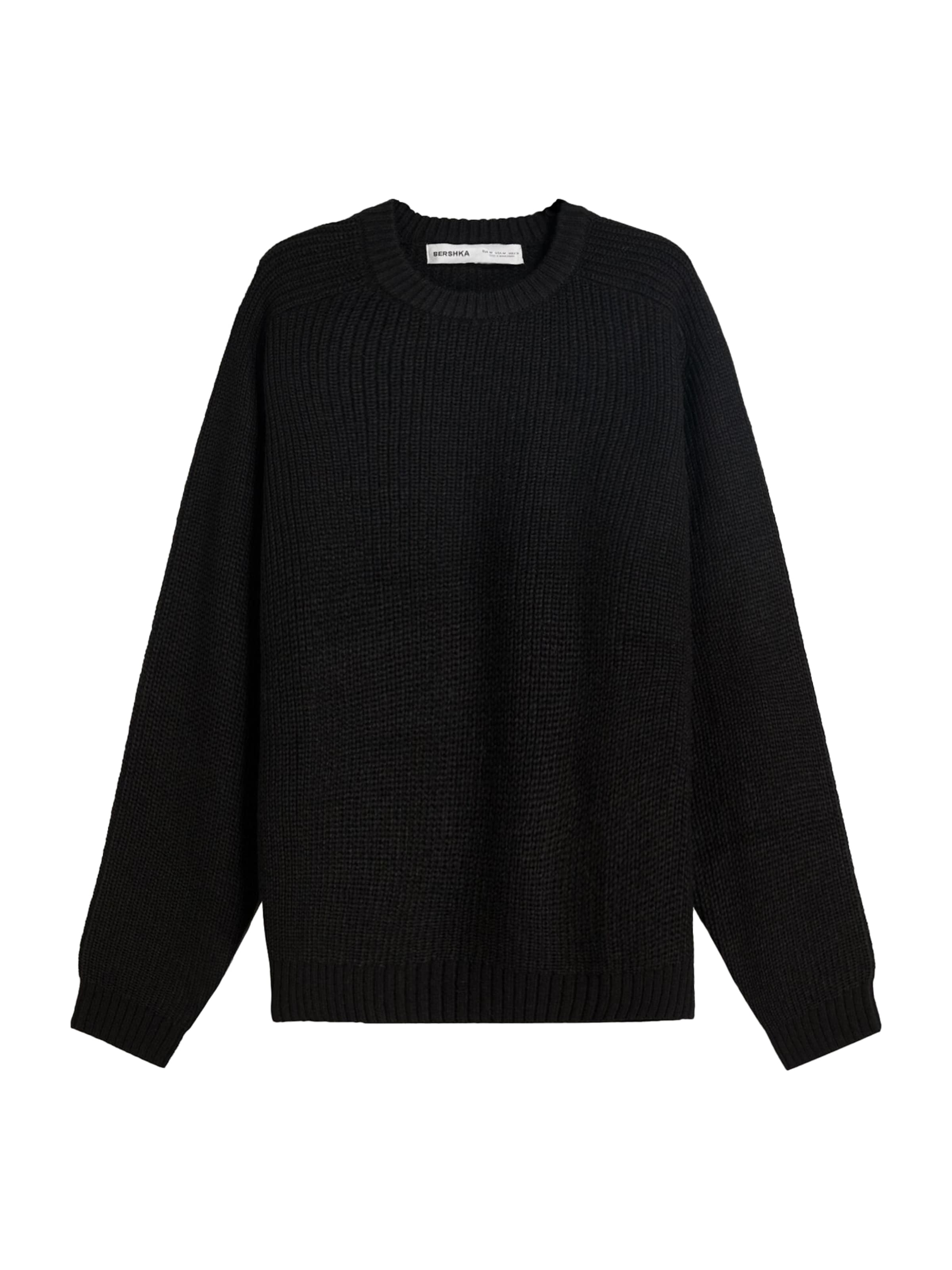 Pullover di Bershka in nero: frontale