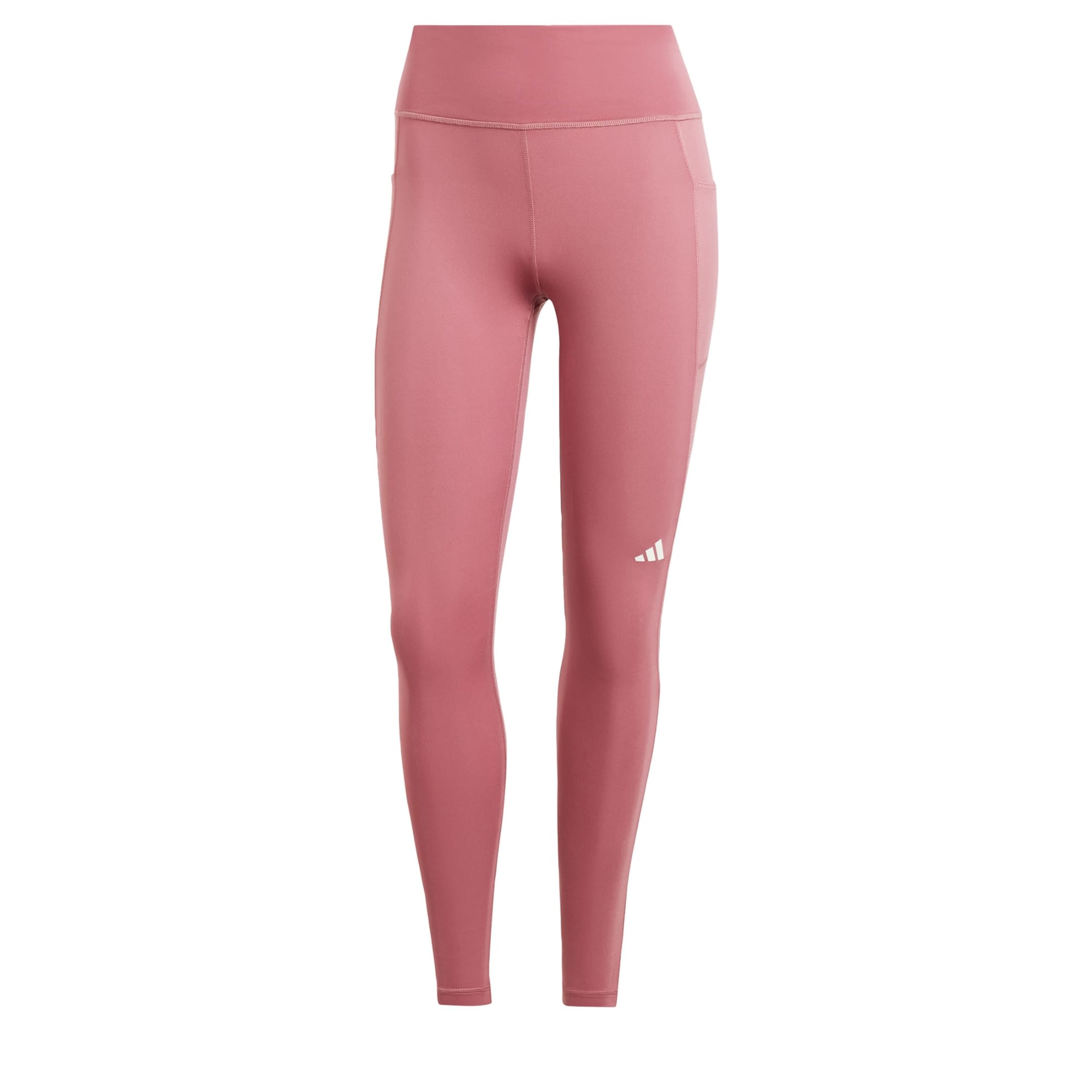 ADIDAS PERFORMANCE Skinny Sporthose 'Own the Run' in Rot: Vorderseite