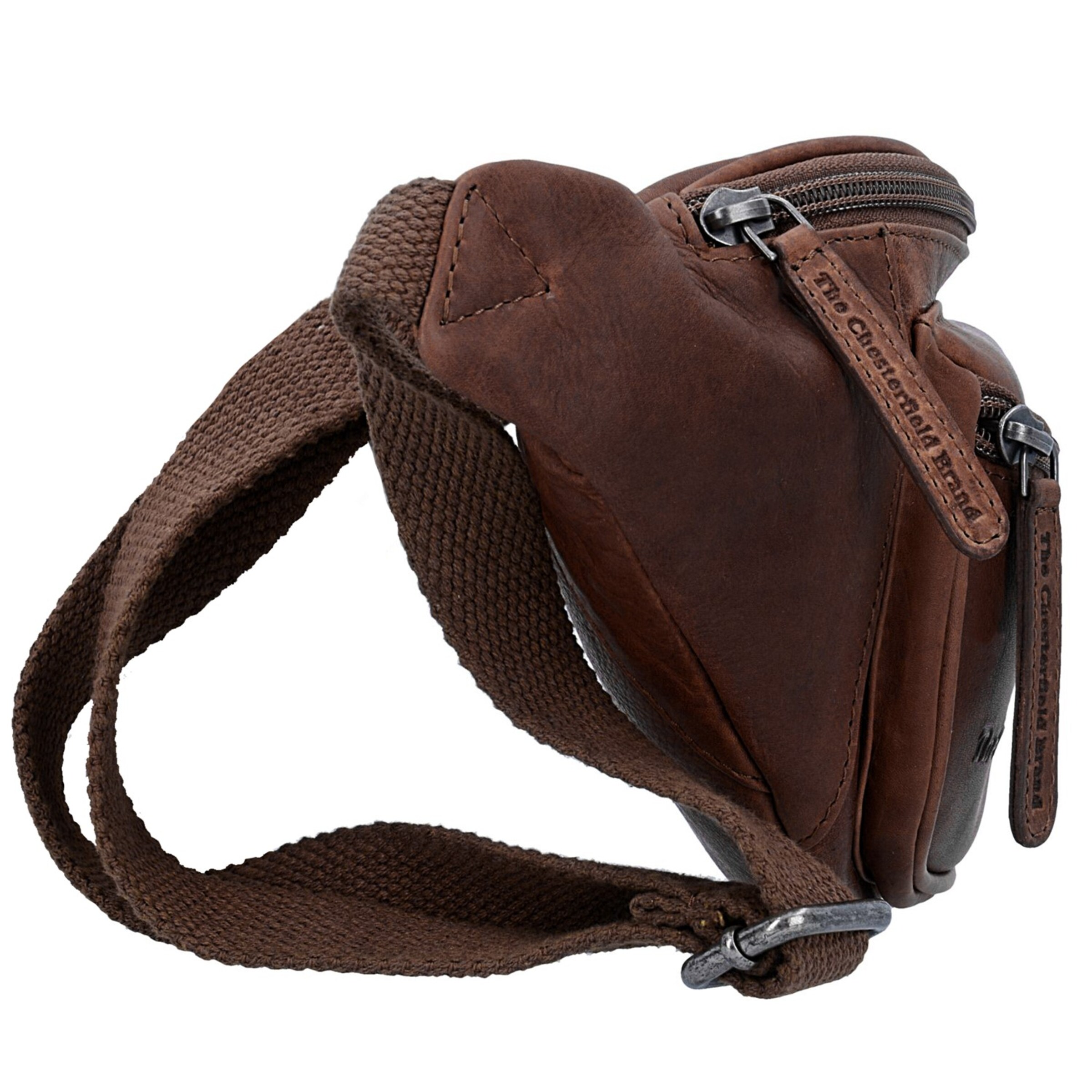 The Chesterfield Brand Gürteltasche 'Wax Pull Up Jack' in Braun