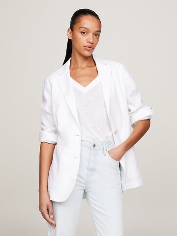 Blazer TOMMY HILFIGER en blanc : devant