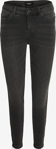 VERO MODA Skinny Jeans 'TILDE' in Grijs: voorkant