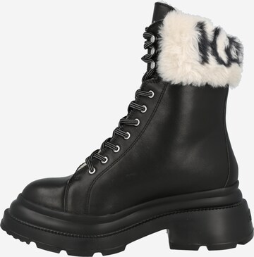 Karl Lagerfeld - Botas con cordones 'DANTON' en negro