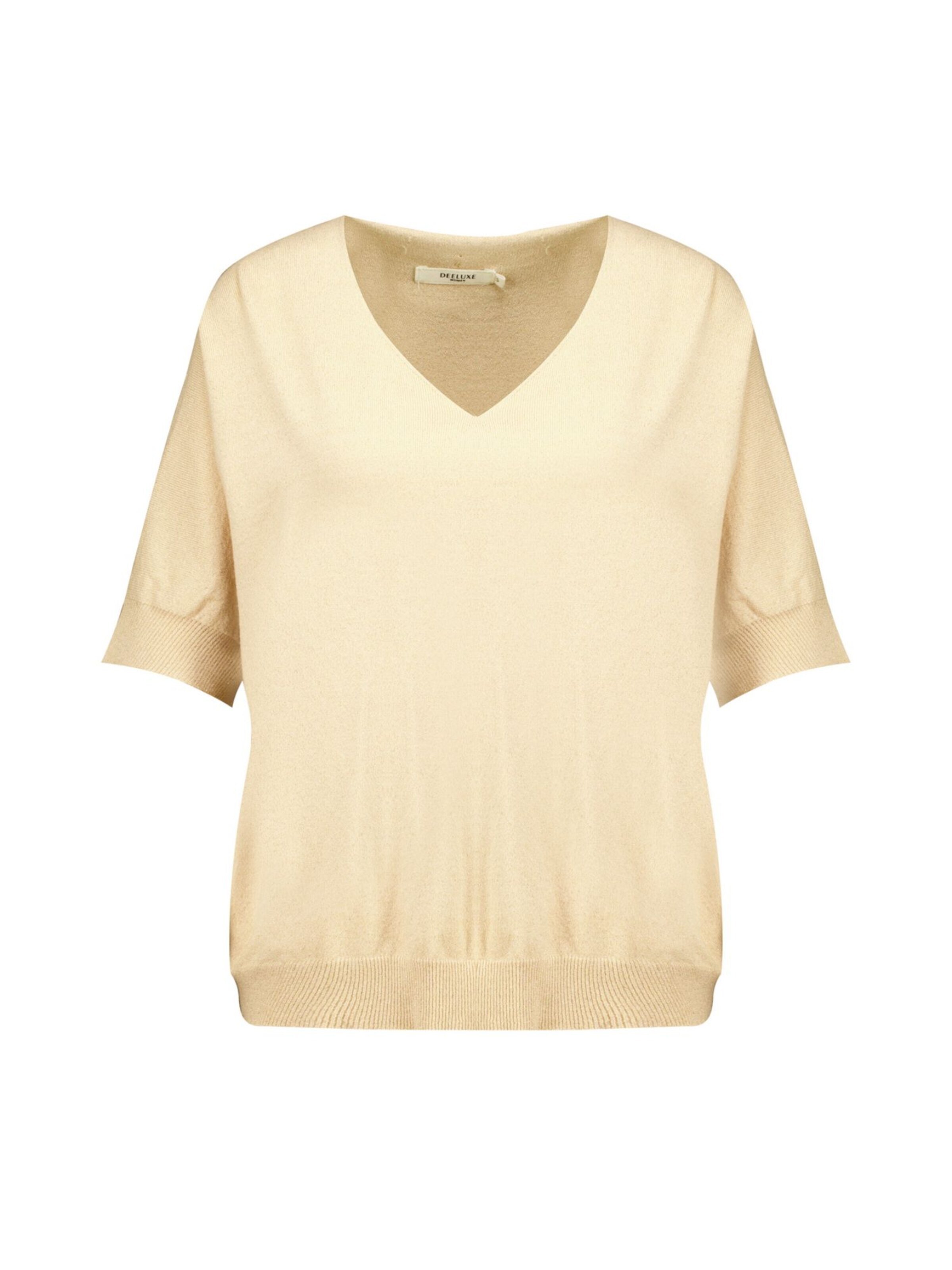 Pull-over Deeluxe en beige : devant
