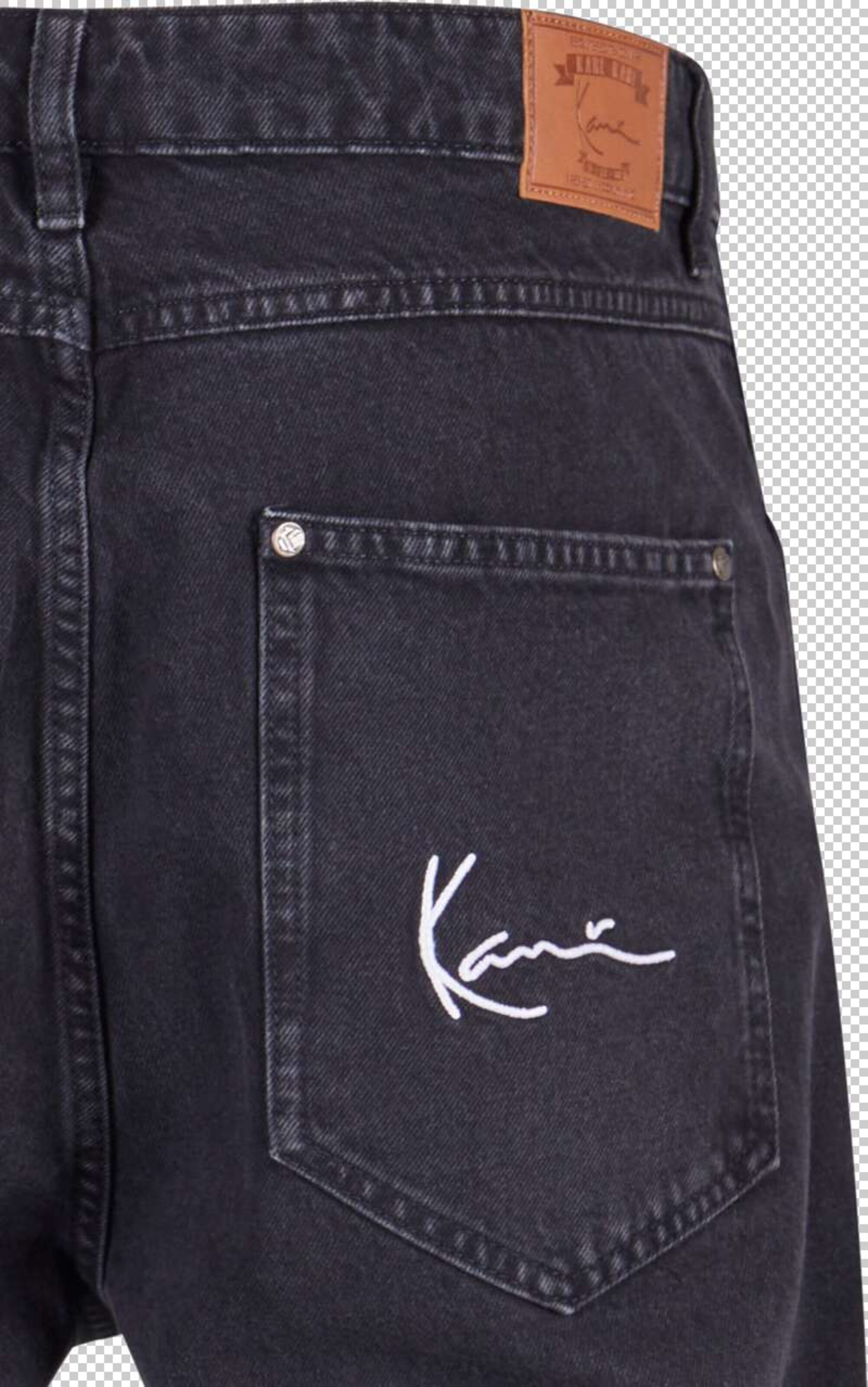 Loosefit Jean Karl Kani en noir