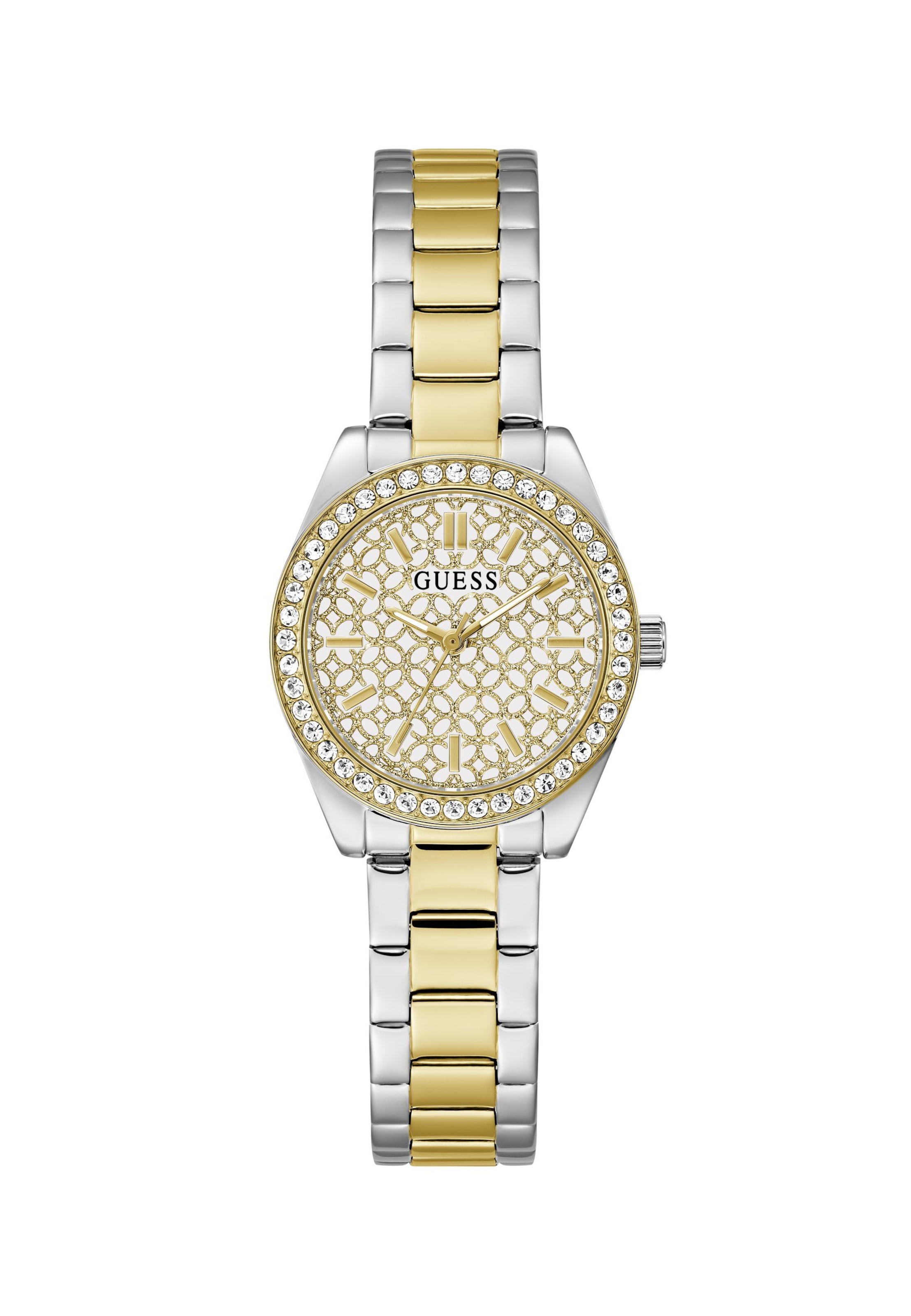 Orologio analogico ' MINI LUNA ' di GUESS in oro: frontale