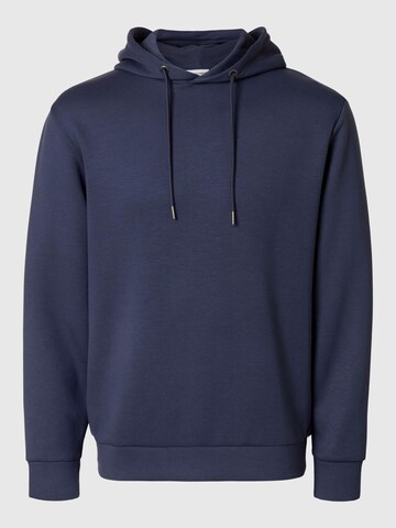 SELECTED HOMME Sweatshirt in Blauw: voorkant